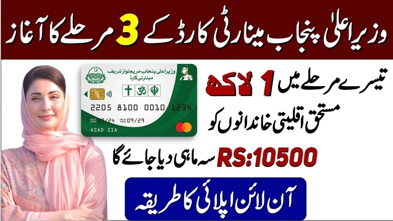 CM Punjab Minority Card Phase 3